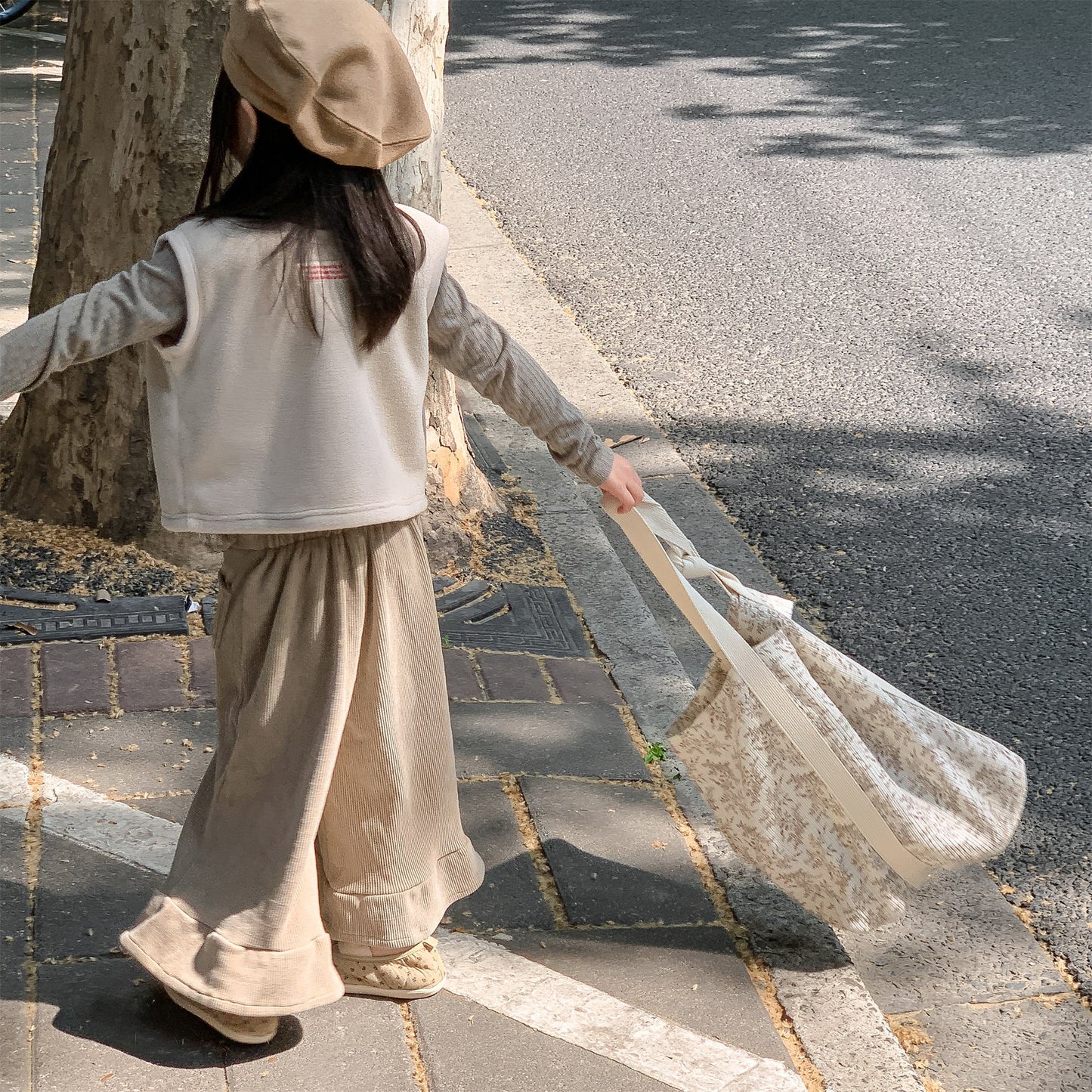 -フロントボタン付きフリースベスト【mh0010809】 - mamahalo shop - ベスト -  べビー服 - 子供服 - 男の子 - 女の子