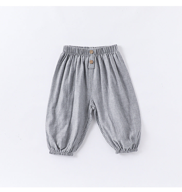 Stripe Check Slouchy Jogger Pants ストライプ ロングパンツ【mh0013491】