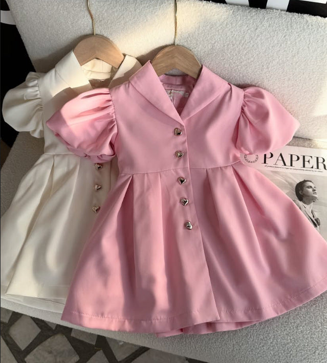 2025 vestido de princesa de algodón puro para niñas rusas, de primavera y otoño, estilo francés JK, con cuello y cárdigan【mh0013867】