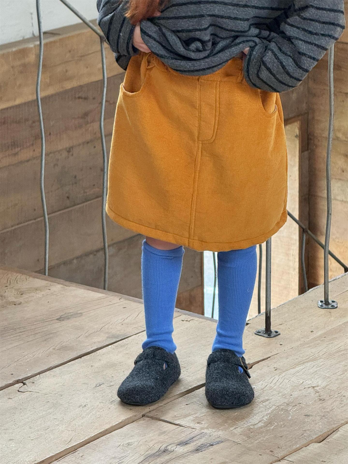 タイトスカート コーデュロイ 裏起毛 ポケット付き【mh0011736】