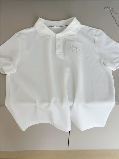 Short Sleeve Polo Shirt 無地 半袖ポロシャツ【mh0012949】