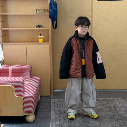 キルティングジャケット パッチワーク キルトコート【mh0011870】