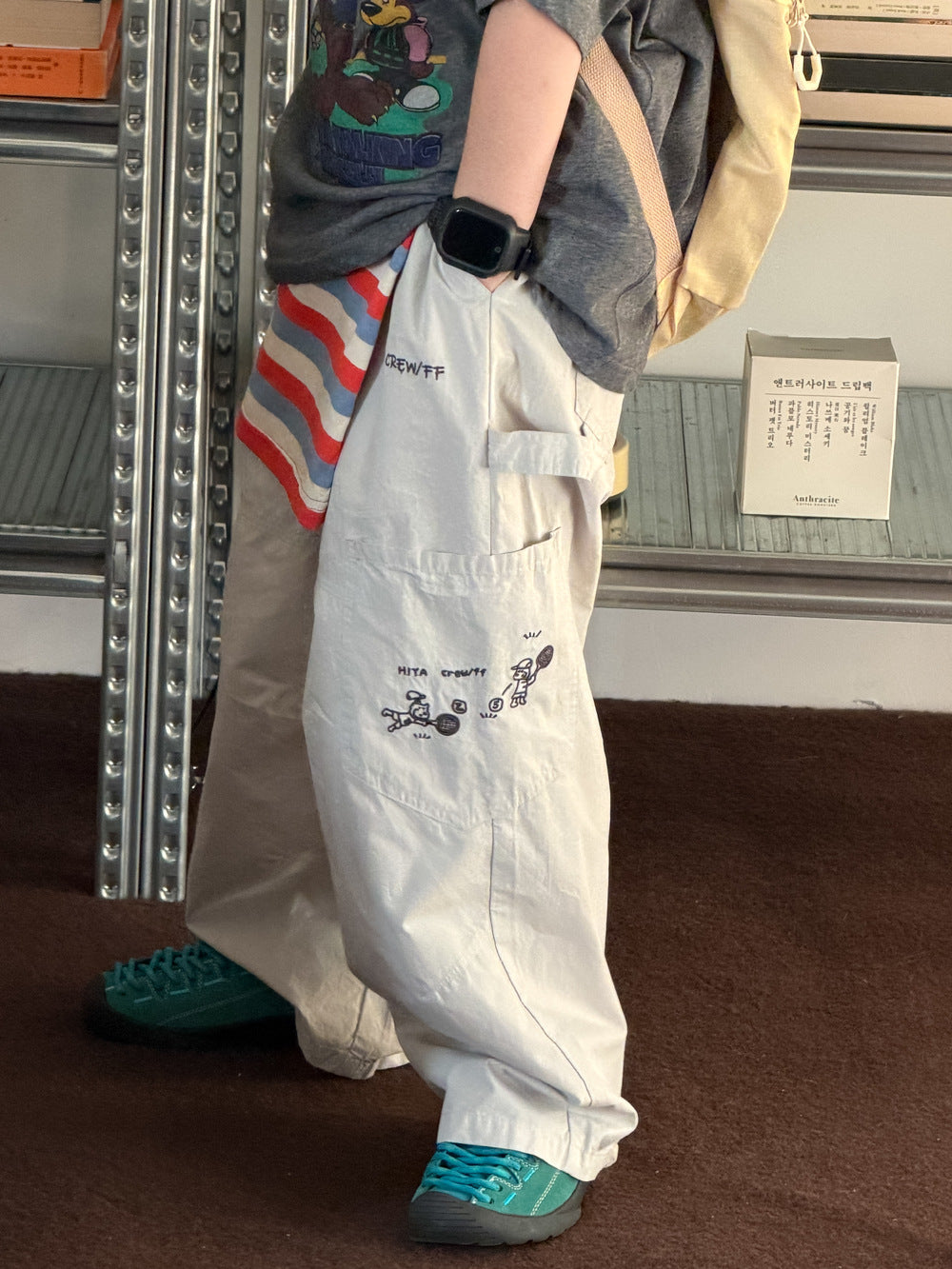 Loose Cargo Trousers カーゴ ワイドパンツ【mh0012524】