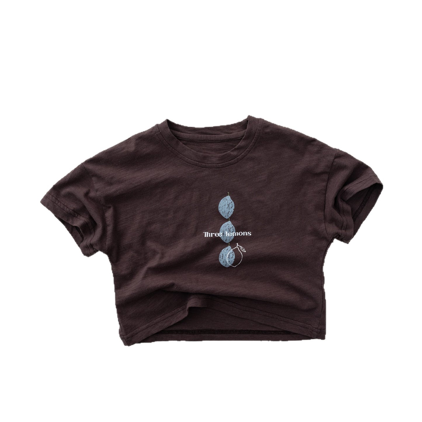 Three Lemons Graphic Tee レモン 半袖Tシャツ【mh0013618】