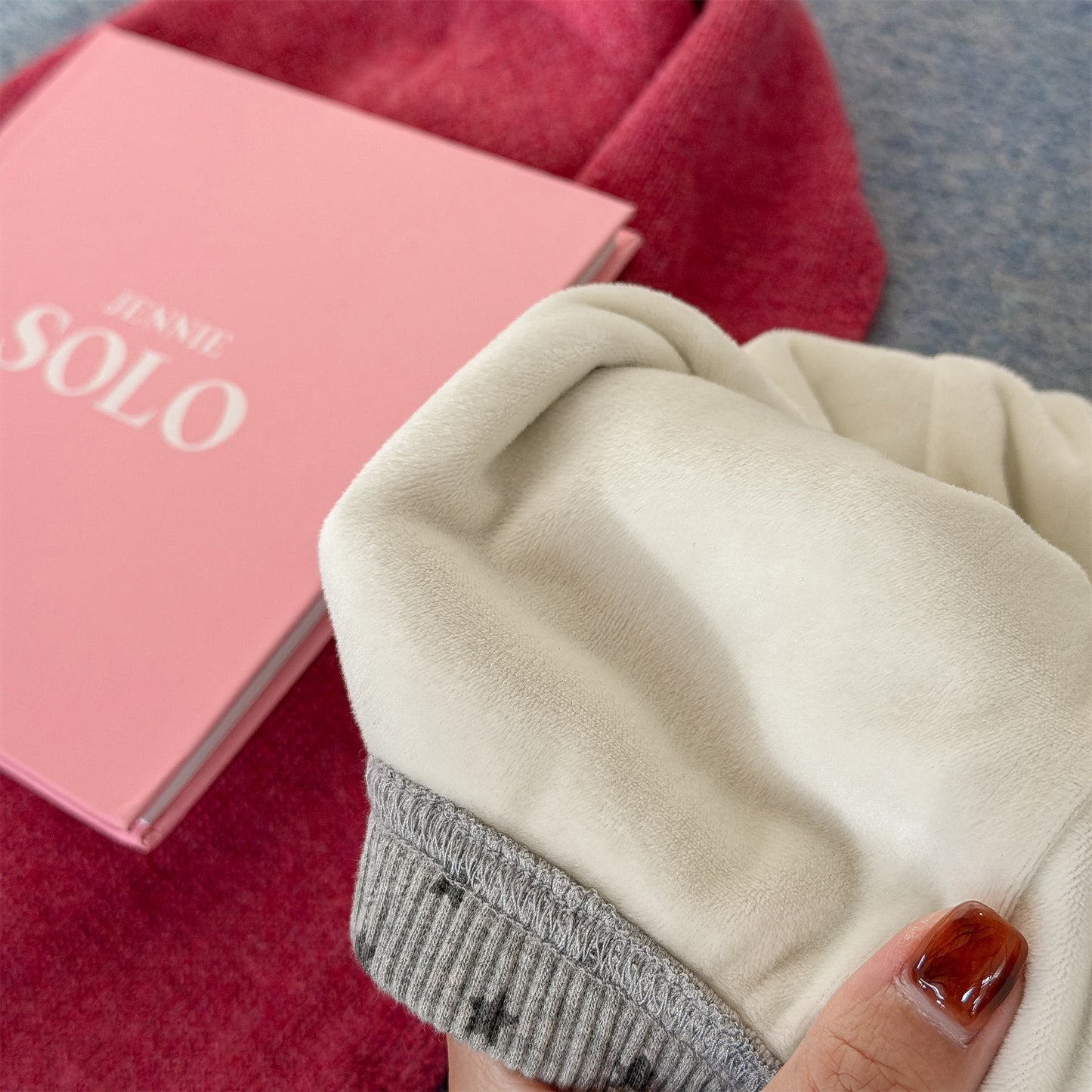 裏起毛リブレギンスパンツ 星スタープリント デイリーパンツ【mh0011908】