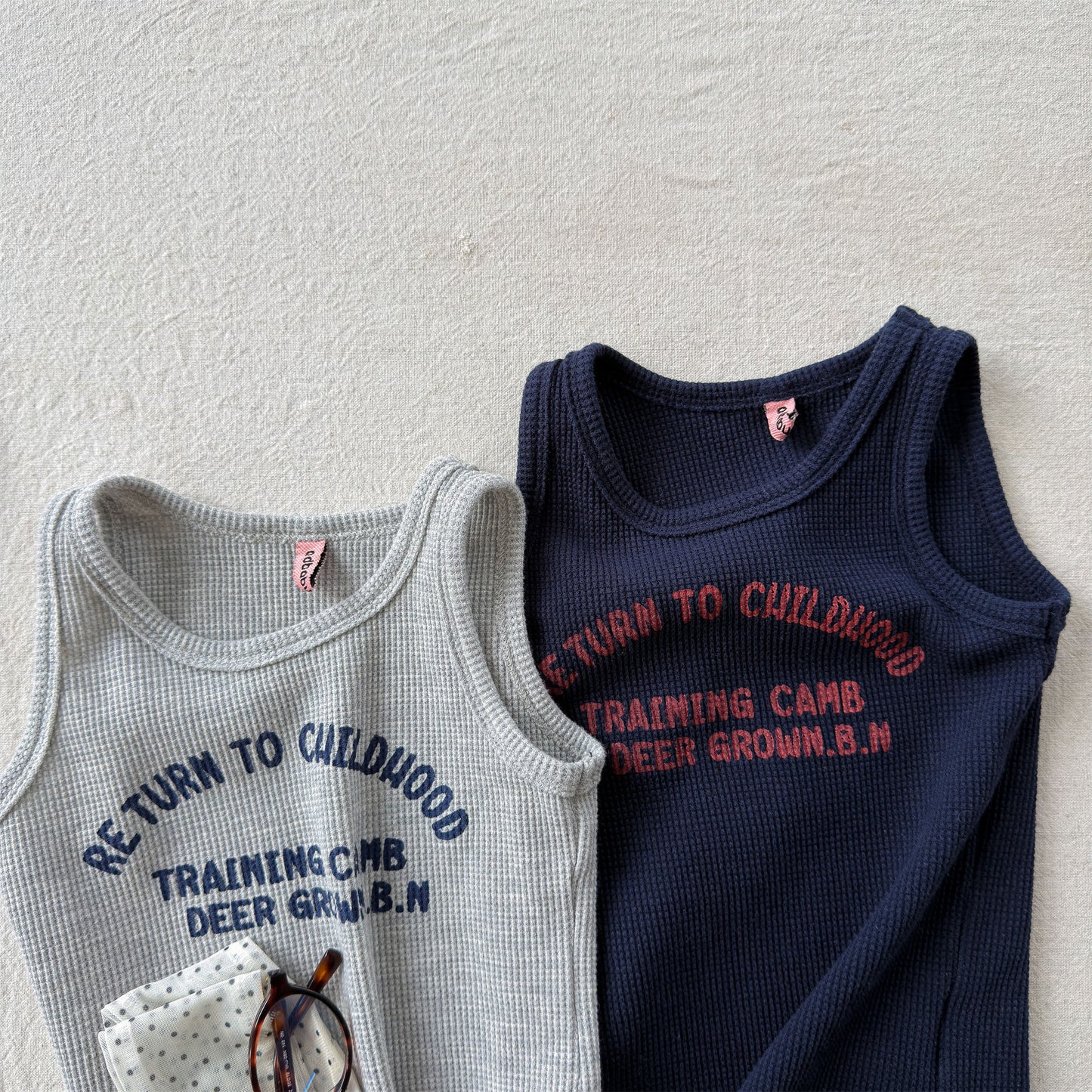 Sleeveless Athletic Training Top ストリート ノースリーブTシャツ【mh0013445】