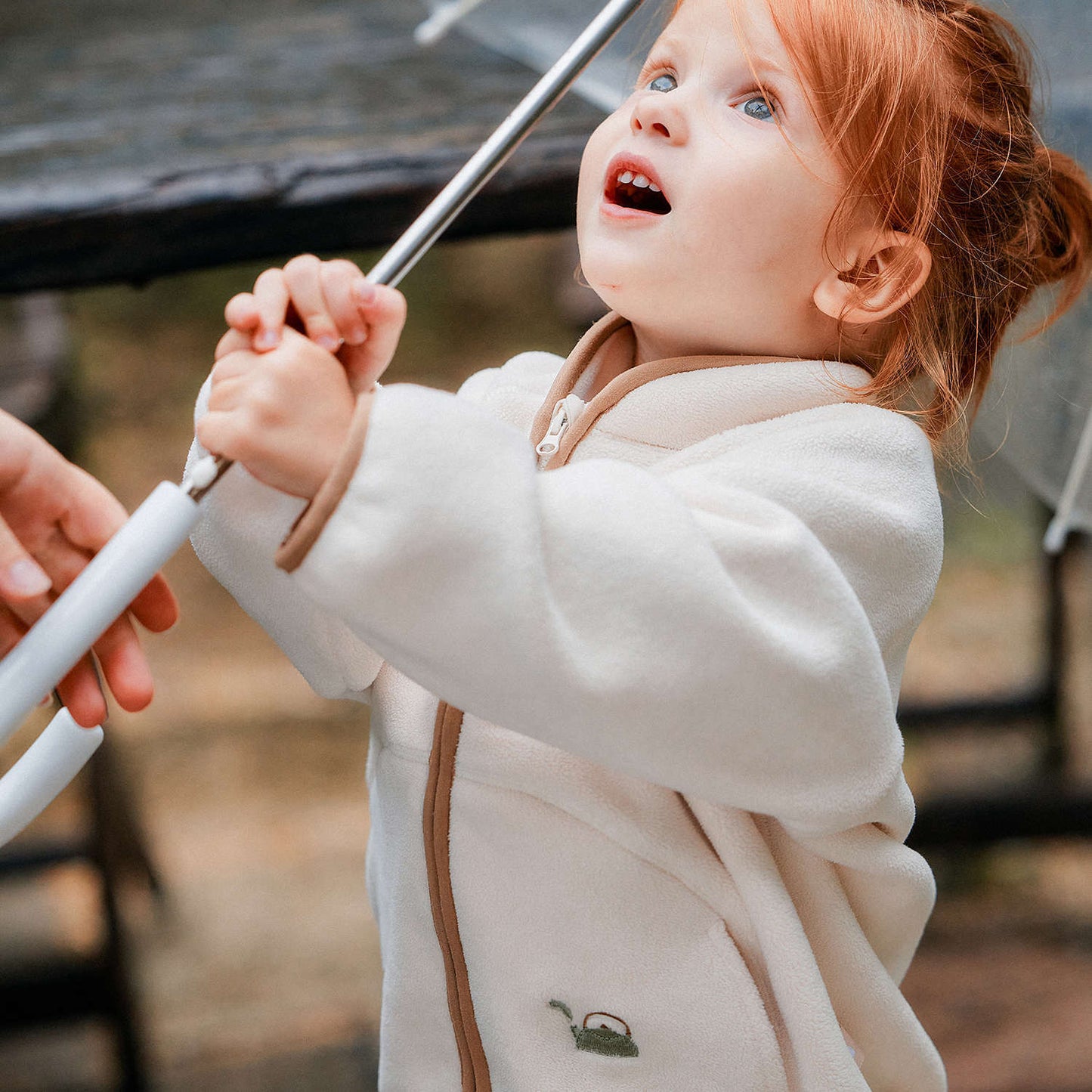 長袖ジャケット ボア素材 もこもこ ジップアップ アウター ブルゾン【mh0011640】