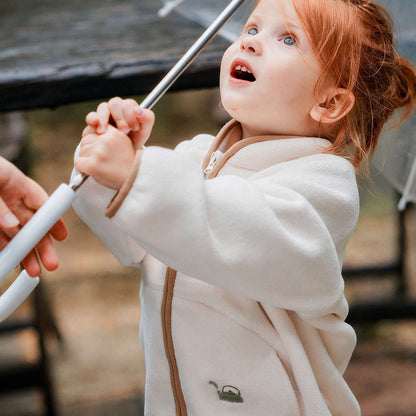 長袖ジャケット ボア素材 もこもこ ジップアップ アウター ブルゾン【mh0011640】