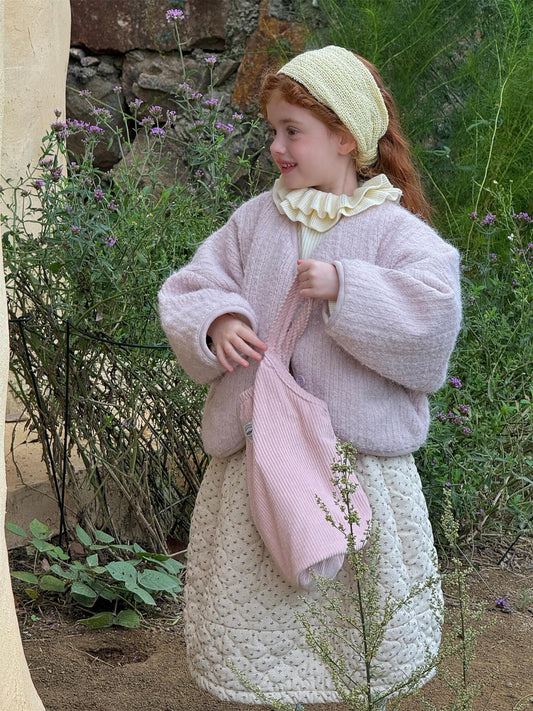 Cardigan blouson piping jacket [mh0011757]