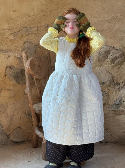 Sleeveless Quilted Dress [mh0011774]