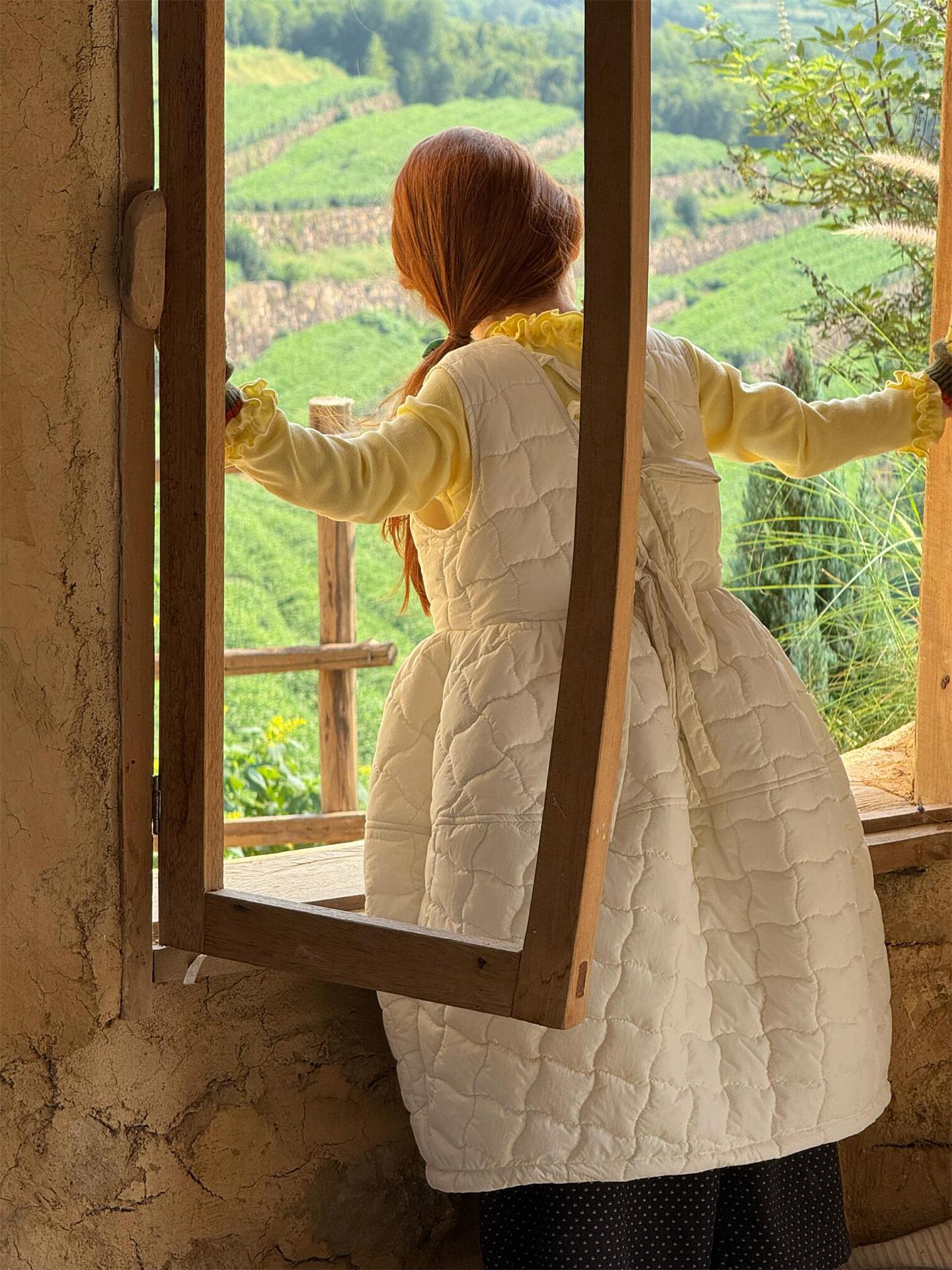 Sleeveless Quilted Dress [mh0011774]