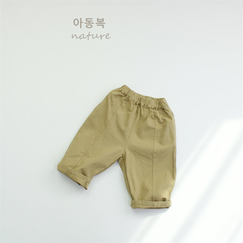 Minimalist Twill Slouchy Trousers ツイル ロングパンツ【mh0013631】