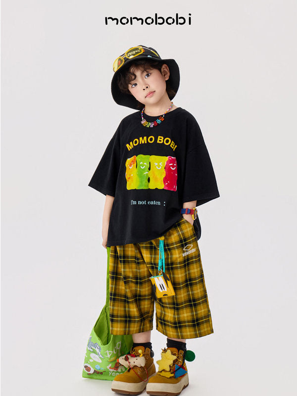 Gummy Bear Graphic Tee クマプリント 半袖Tシャツ【mh0012995】