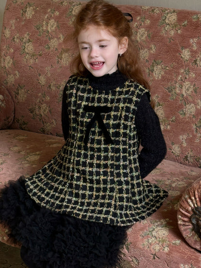 長袖ハイネックセーター フェイクミンクフリース インナートップス【mh0011898】