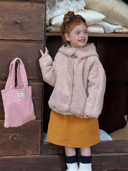 フーディジャケット フラワープリント 裏ボアフリース アウター【mh0011770】