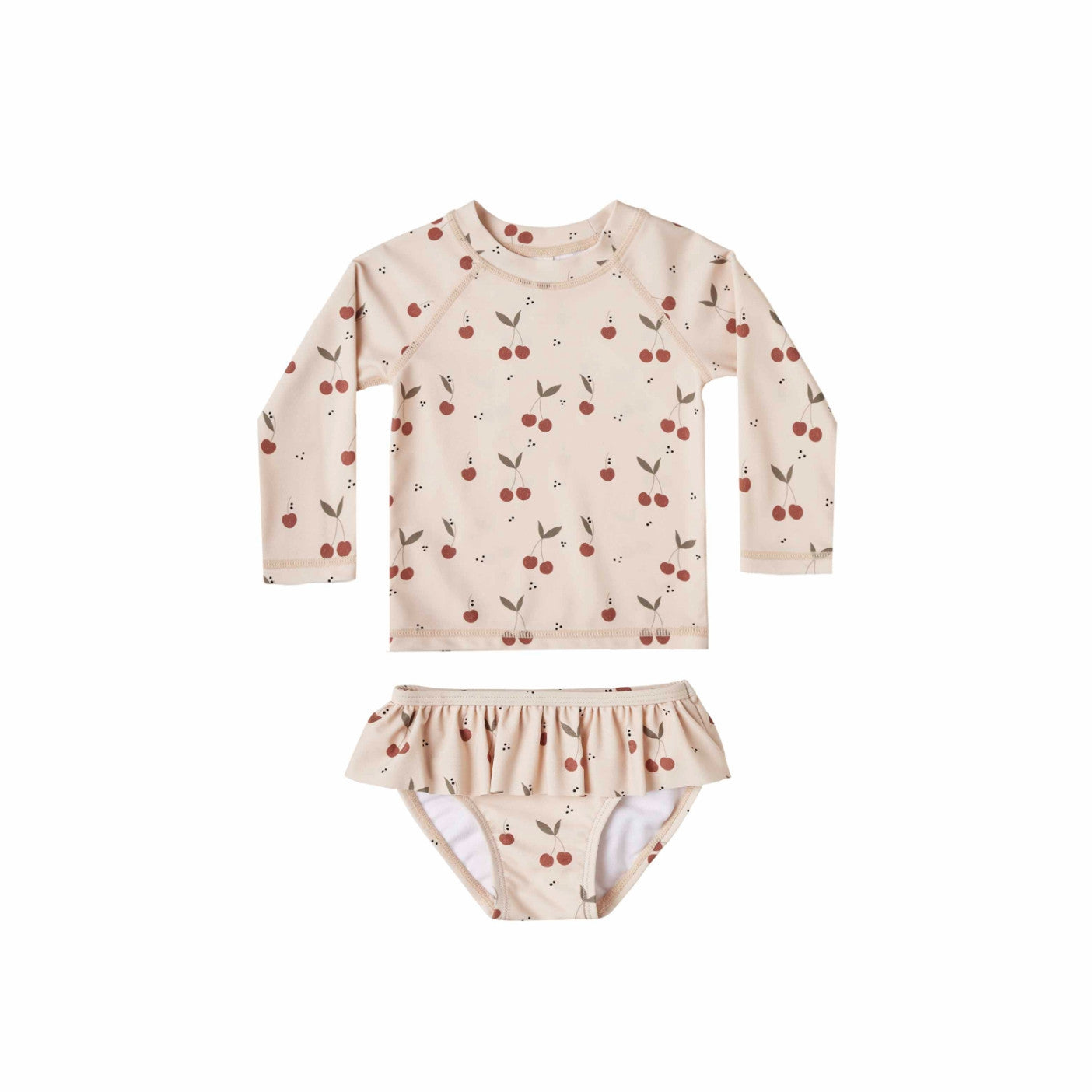 UPF50 Plus Floral Long Sleeve Swimsuit 花柄 ラッシュガード 3点セット【mh0012583】