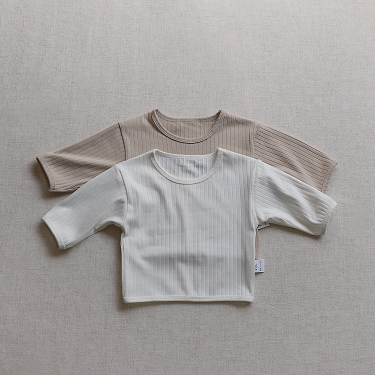 Wide Ribbed Long Sleeve Lounge Set リブ編み 長袖 セットアップ【mh0012674】