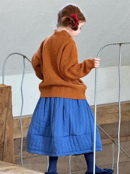 キルトスカート キルティング ミモレ丈【mh0011775】