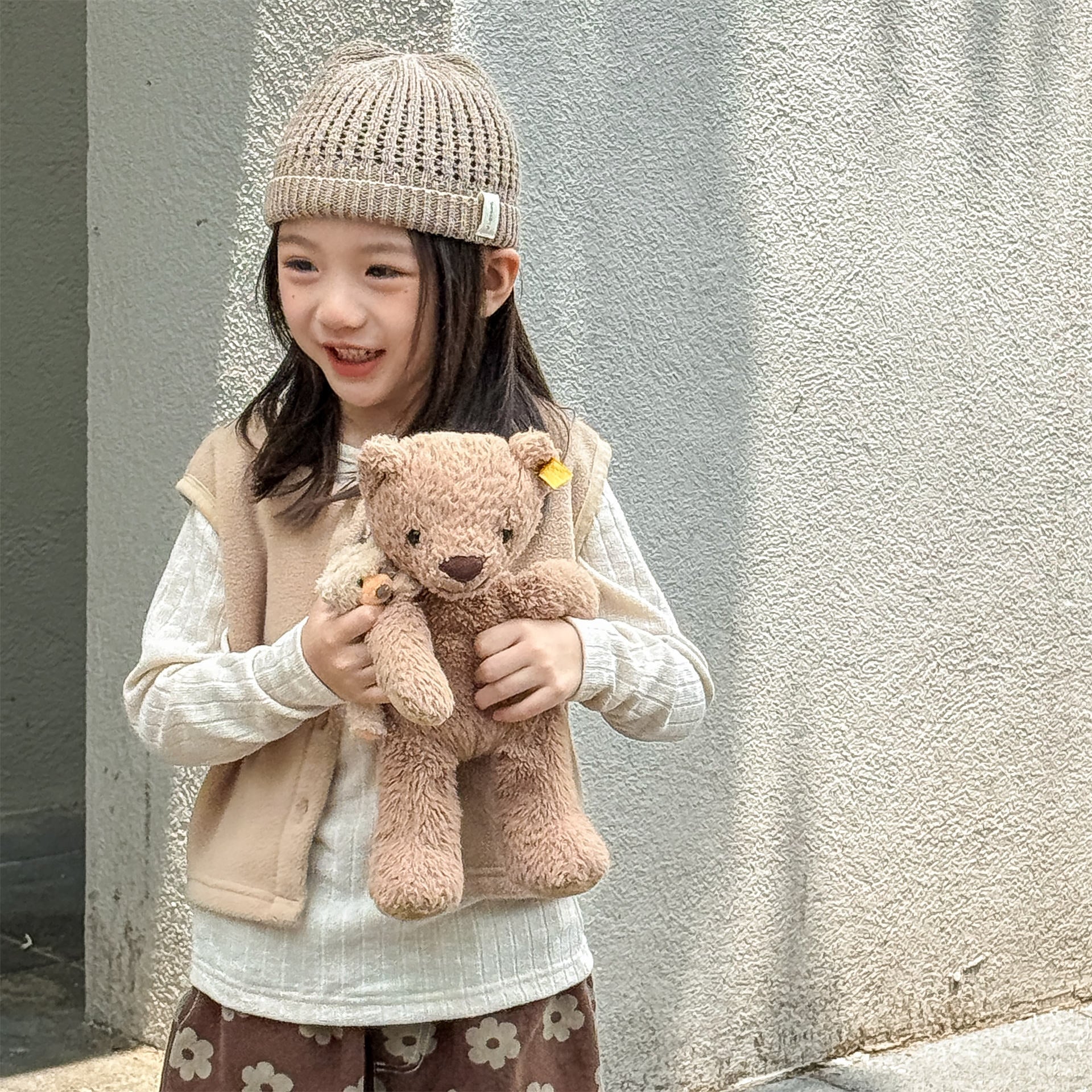 -フロントボタン付きフリースベスト【mh0010809】 - mamahalo shop - ベスト -  べビー服 - 子供服 - 男の子 - 女の子