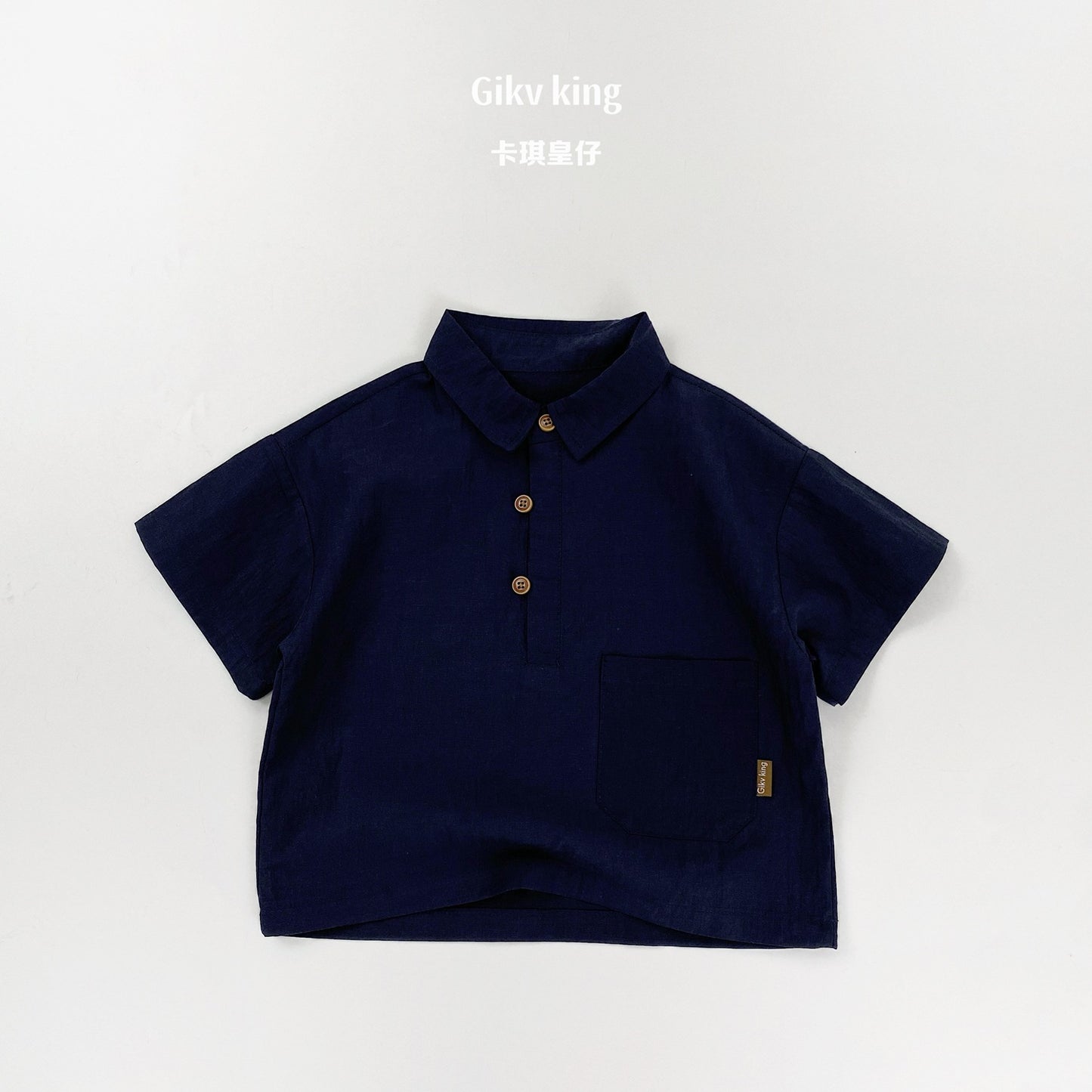 Short-Sleeve Pullover Shirt テンセル 半袖シャツ【mh0013478】