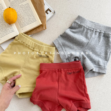 Logo Embroidered Cotton Sweat Shorts