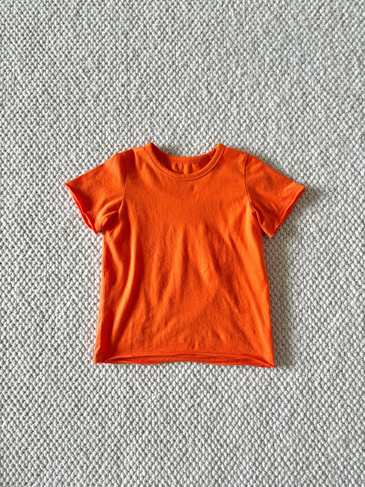 yummy&rocky | Cotton Raw Edge T-shirt コットン 半袖Tシャツ【mh0020174】