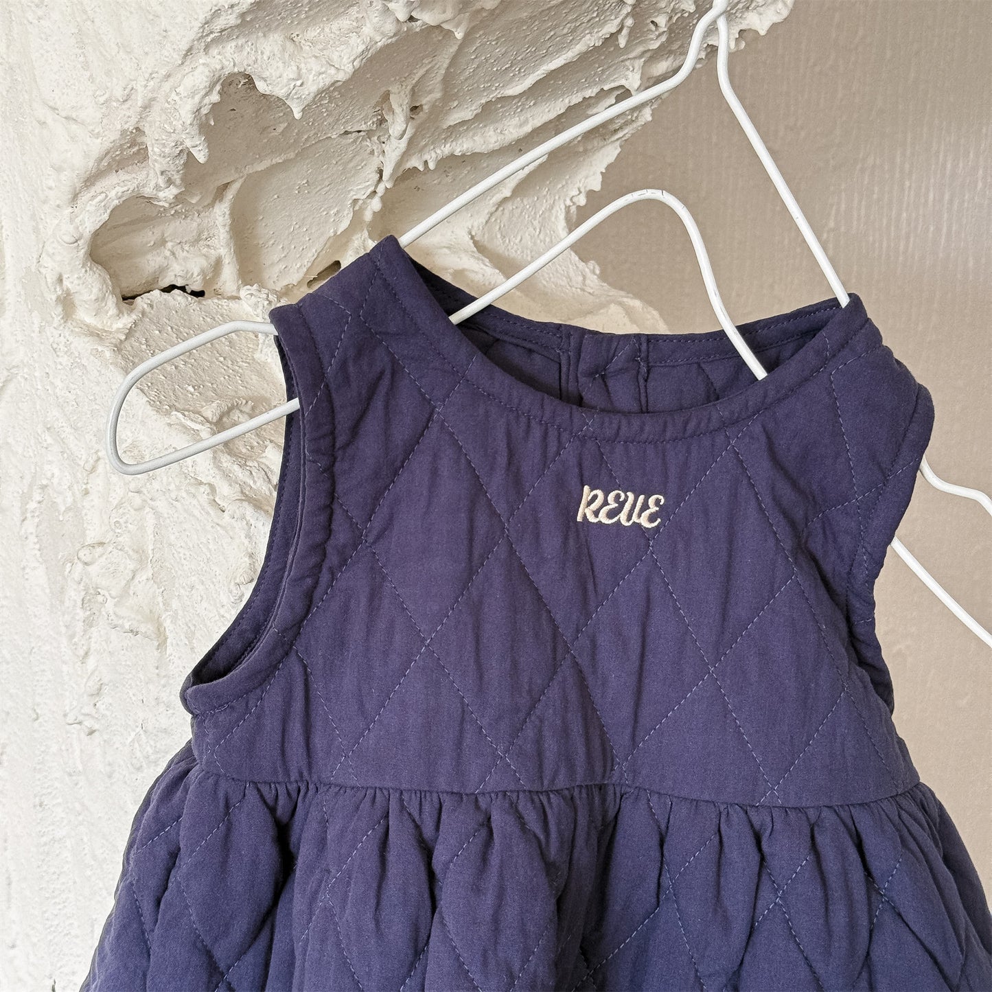 キルティングノースリーブワンピース【mh0010907】