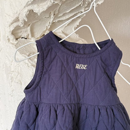 キルティングノースリーブワンピース【mh0010907】