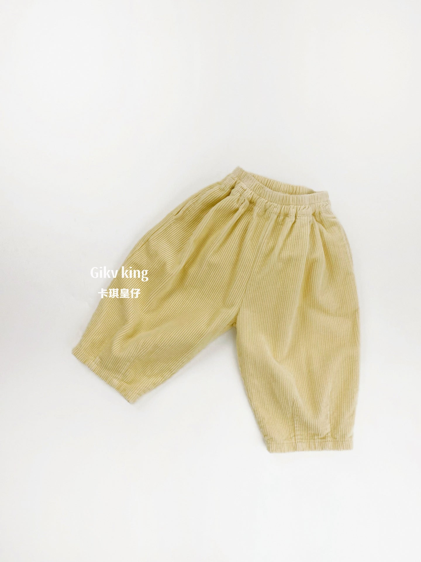 Corduroy Wide Leg Bloomers [mh0012572]
