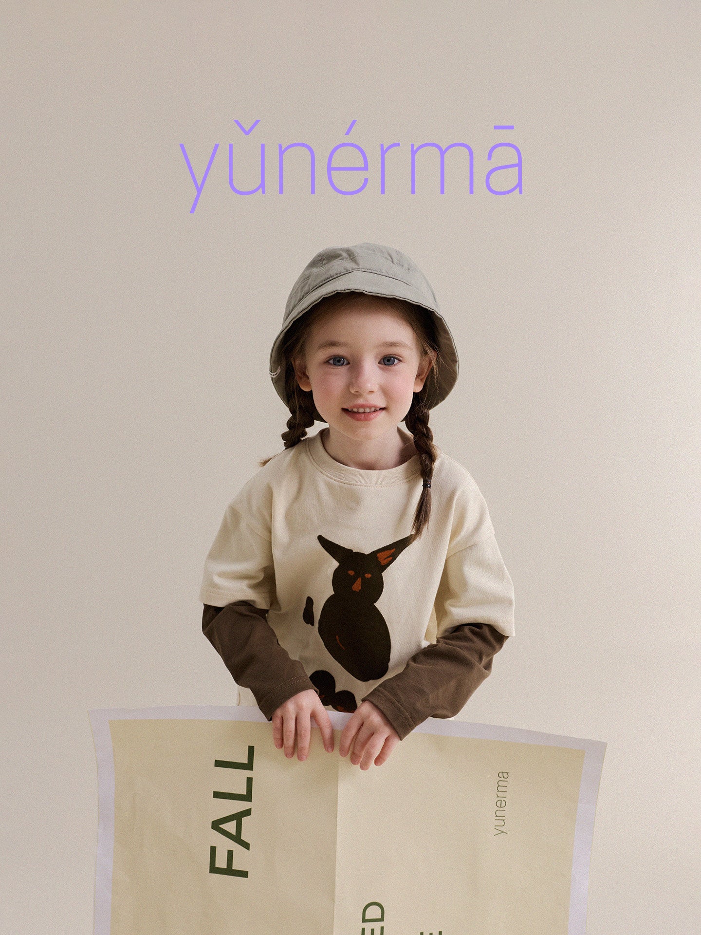 Kids' Junior Faux Layered Printed Long-Sleeve T-Shirt [mh0013972]
