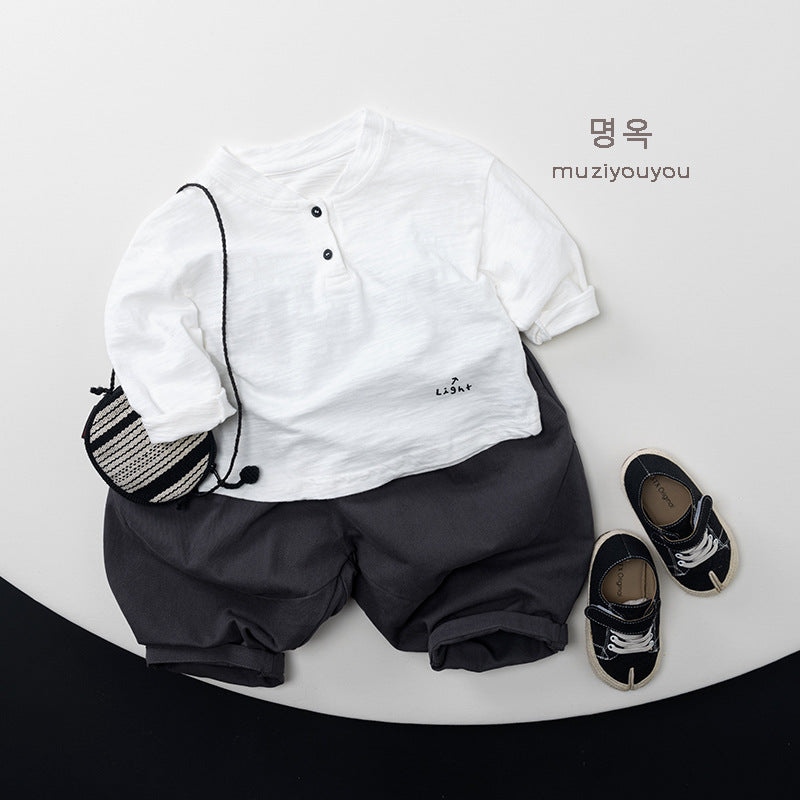 -ライトウェイト長袖Tシャツ【mh0010866】 - mamahalo shop - 長袖Tシャツ -  べビー服 - 子供服 - 男の子 - 女の子