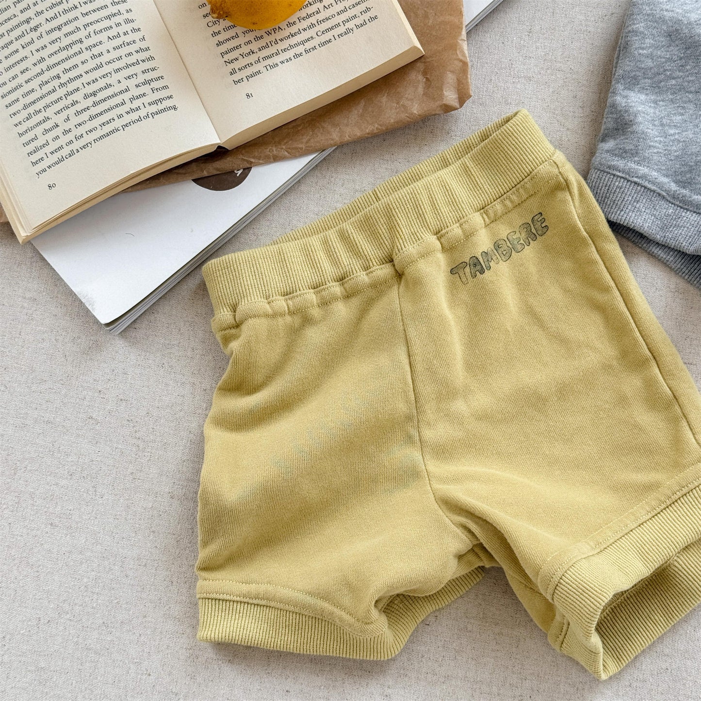 Logo Embroidered Cotton Sweat Shorts ショートパンツ【mh0012648】