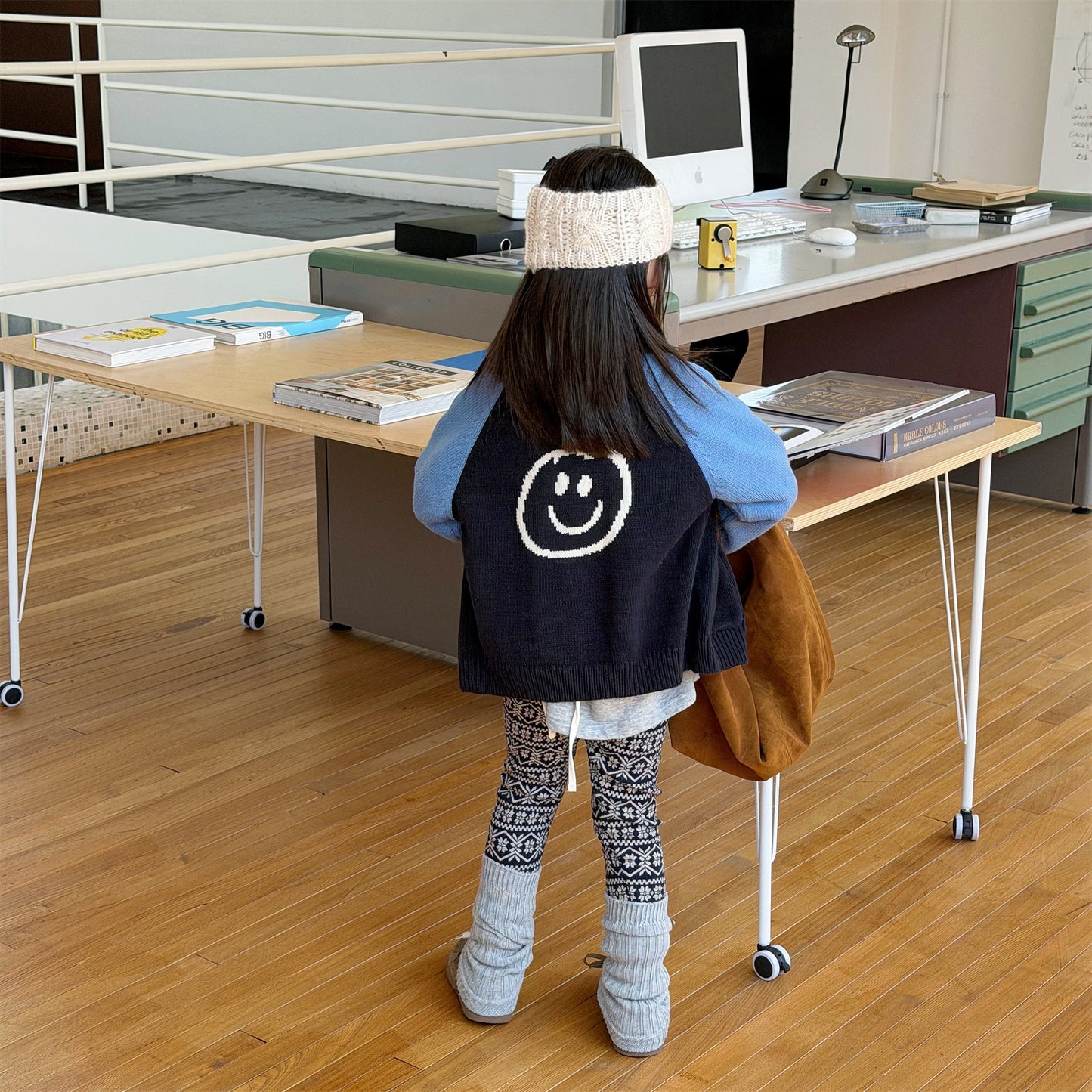 裏起毛レギンスパンツ トライバル ネイティブ柄 レギパン【mh0011911】