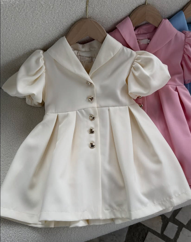 2025 vestido de princesa de algodón puro para niñas rusas, de primavera y otoño, estilo francés JK, con cuello y cárdigan【mh0013867】