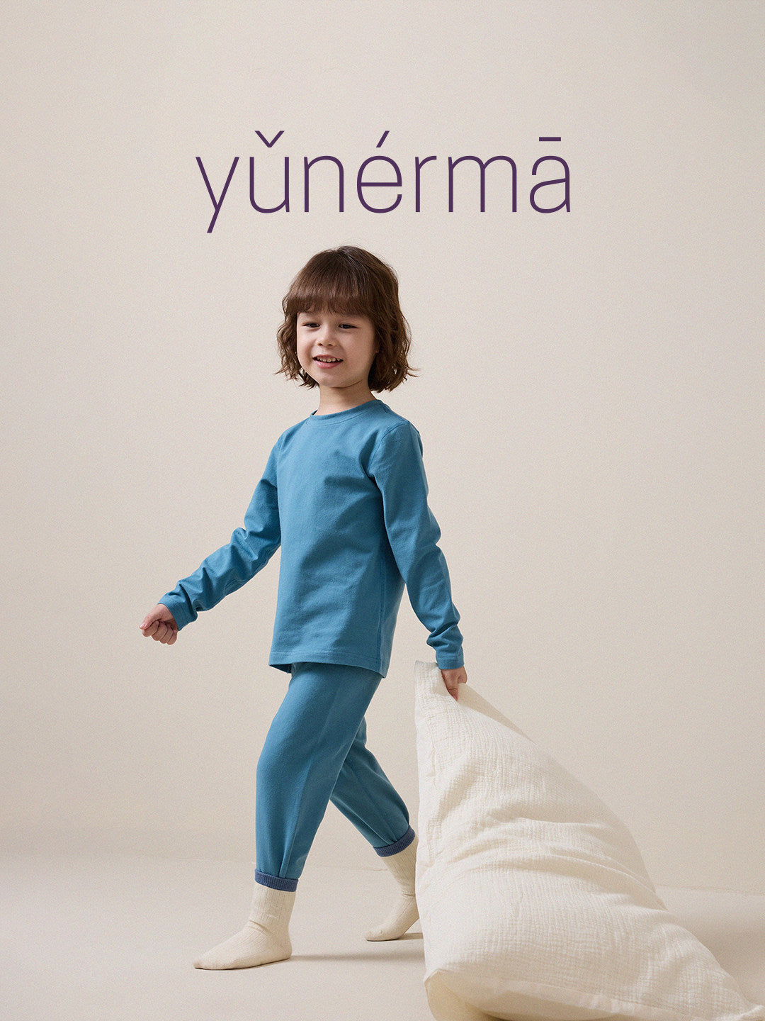 Conjunto de camiseta de manga larga y pantalón largo para niños [mh0014243]