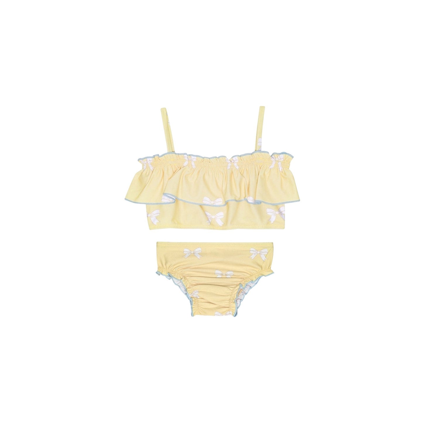 UPF50 Plus Ruffled Two-piece Bikini セパレート 水着【mh0012581】