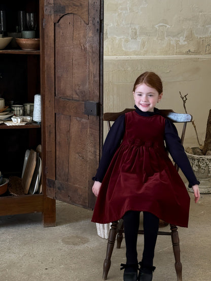 ノースリーブワンピース ローズモチーフ フレンチスタイルドレス【mh0011893】