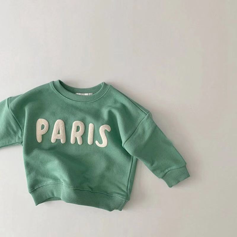 Baby Logo Print Long-Sleeve Sweatshirt [mh0000957]