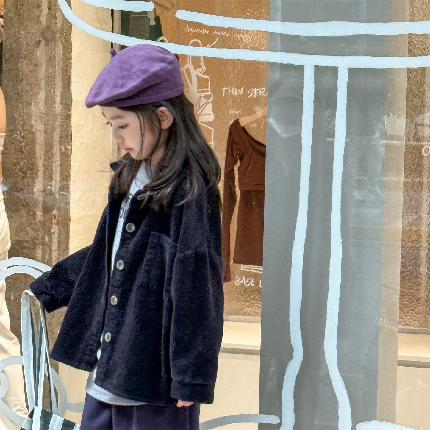 -コーデュロイシャツジャケット シャツコート【mh0010804】 - mamahalo shop - 長袖シャツ・ブラウス -  べビー服 - 子供服 - 男の子 - 女の子