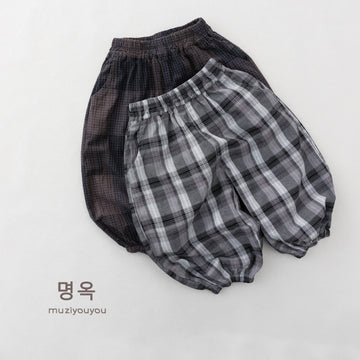 Check Casual Pocket Pants チェック ロングパンツ【mh0013613】