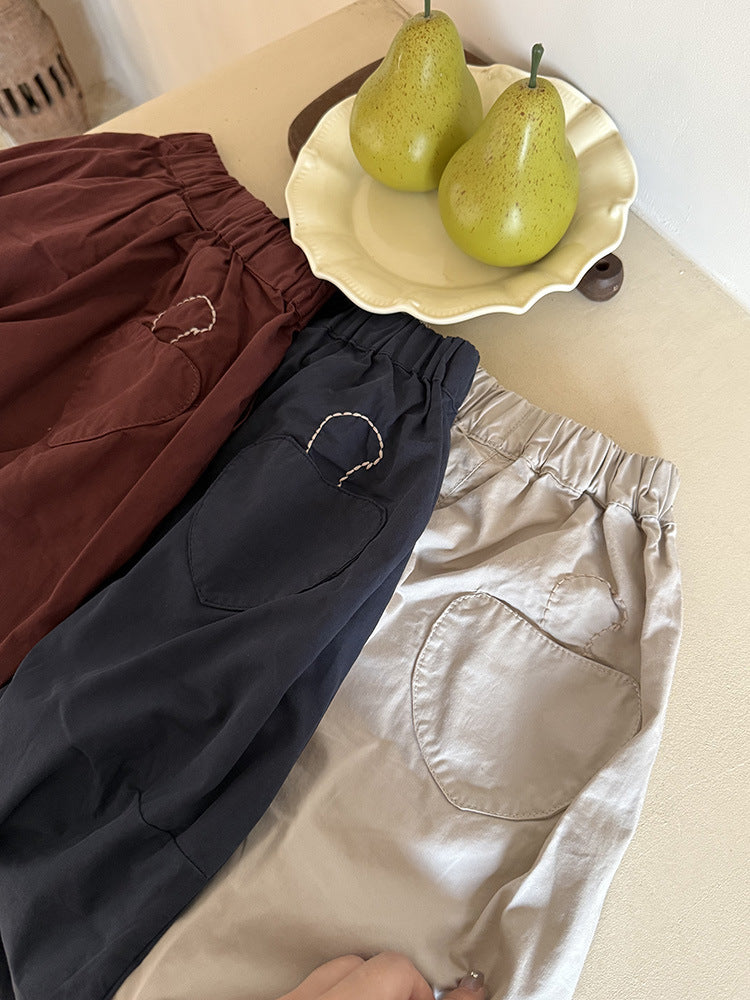 -タックバルーンバレルパンツ【mh0011039】 - mamahalo shop - ロングパンツ・スウェットパンツ -  べビー服 - 子供服 - 男の子 - 女の子