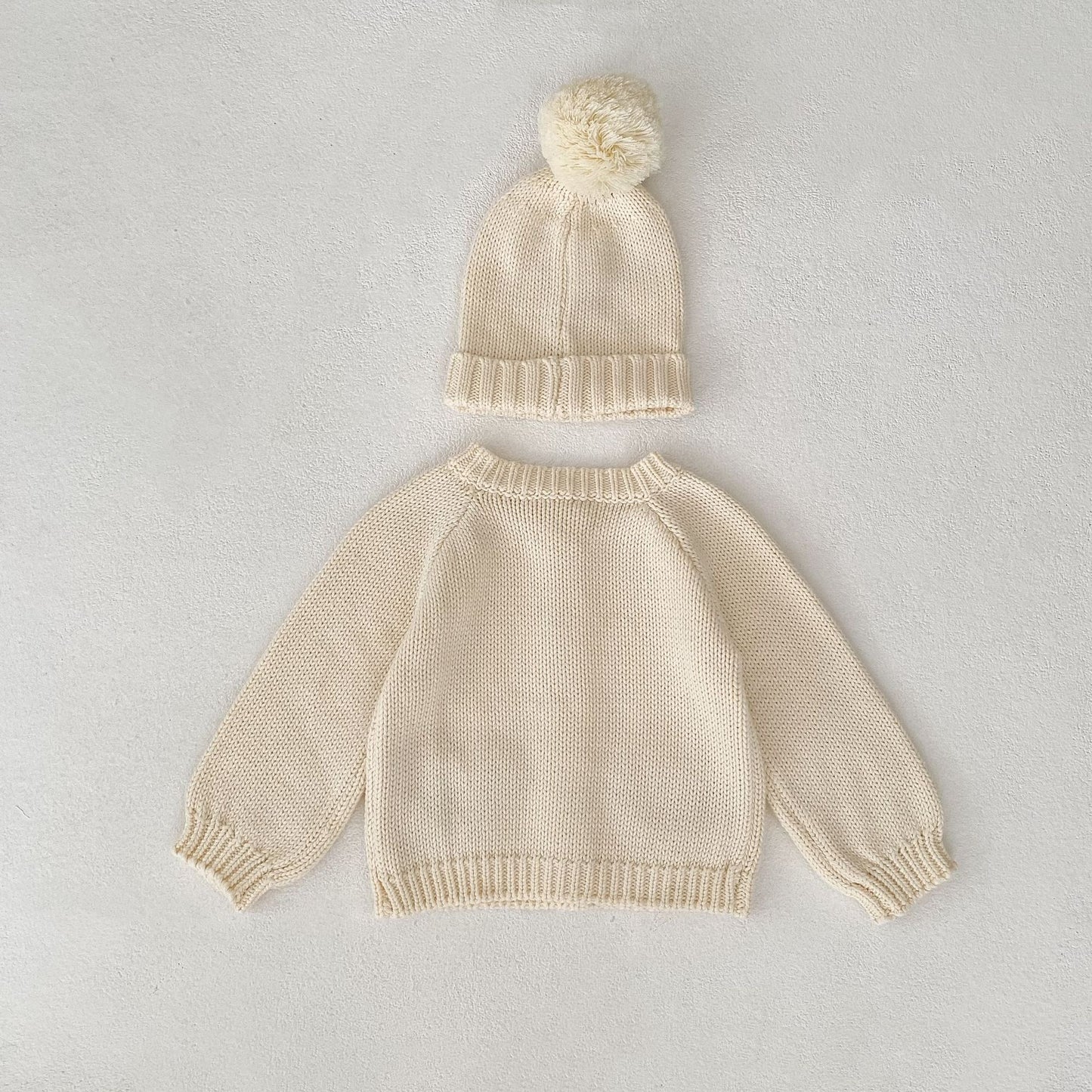 -ハートポケットニットカーディガン/ニット帽【mh0010845】 - mamahalo shop - カーディガン・パーカー -  べビー服 - 子供服 - 男の子 - 女の子