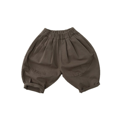 -シンプルバルーンルーズロングパンツ【mh0010881】 - mamahalo shop - ロングパンツ・スウェットパンツ -  べビー服 - 子供服 - 男の子 - 女の子