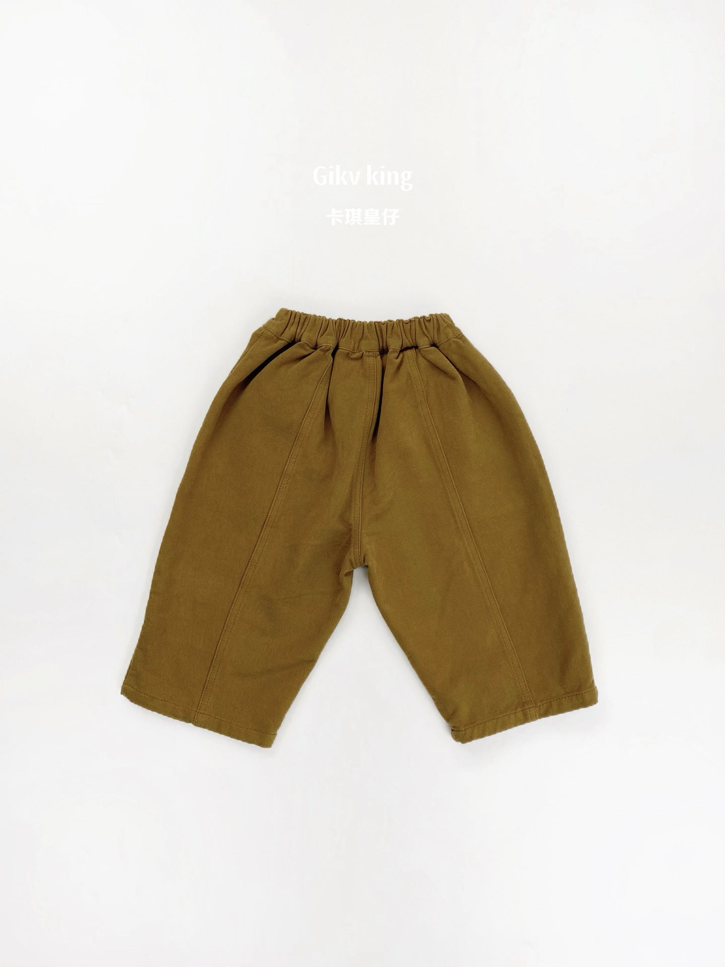 Woven Elastic Waist Tapered Pants Simple Tapered Pants [mh0012569]