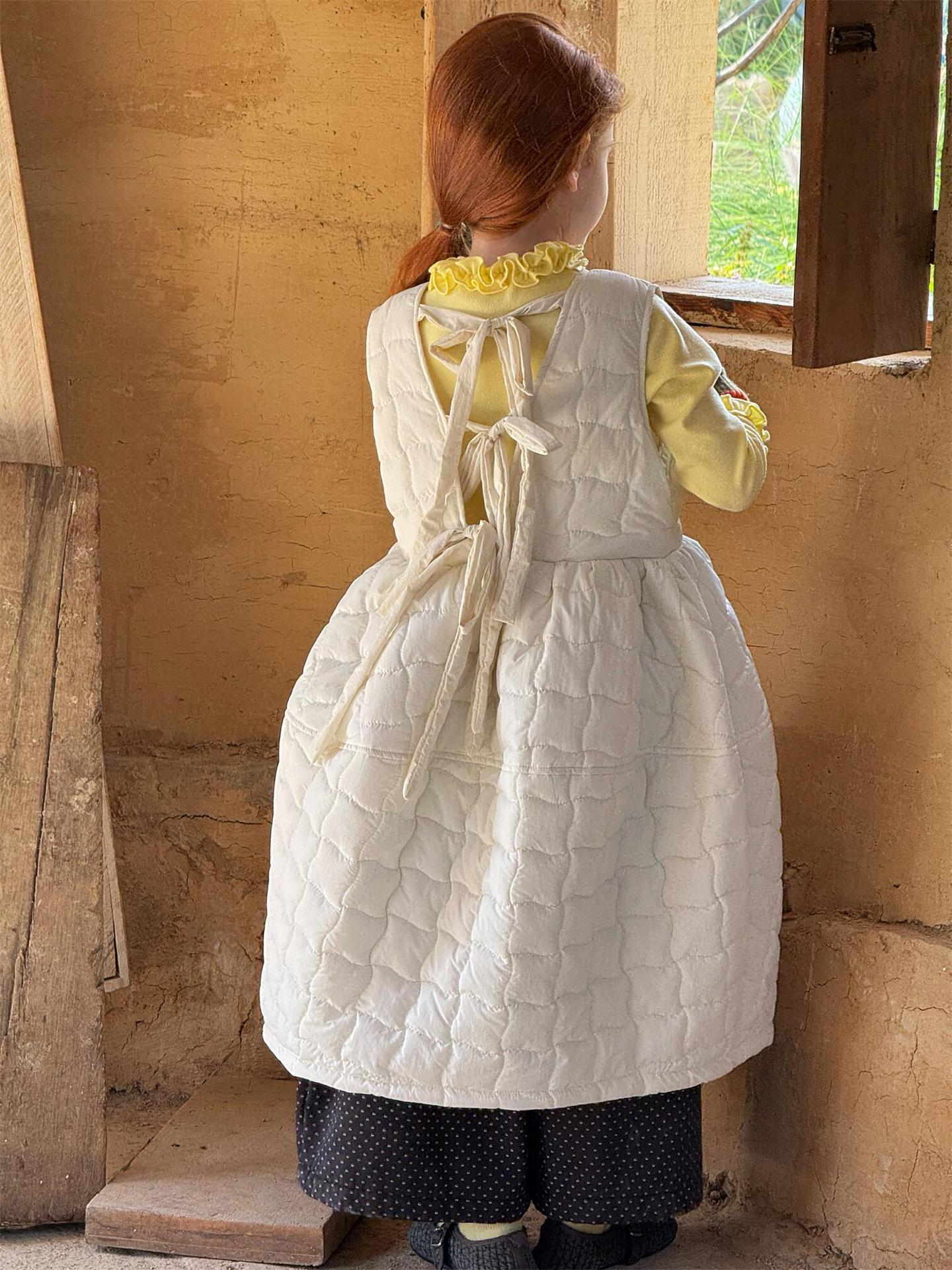 Sleeveless Quilted Dress [mh0011774]