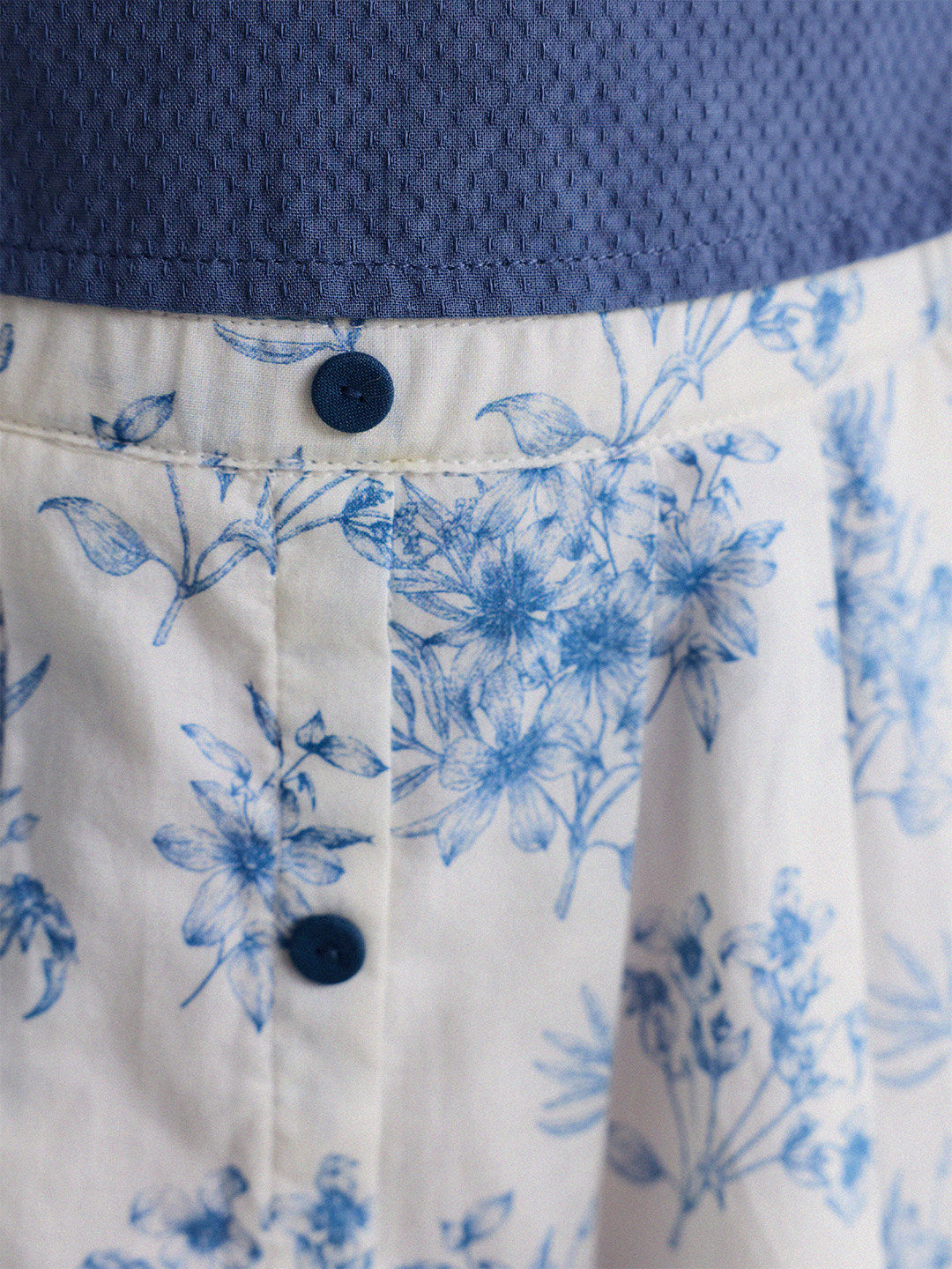 French Floral Lace Cotton Skirt レース ショートスカート【mh0013204】