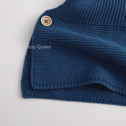 Side Button Cotton Knit Vest サイドボタン ニット ベスト【mh0012507】