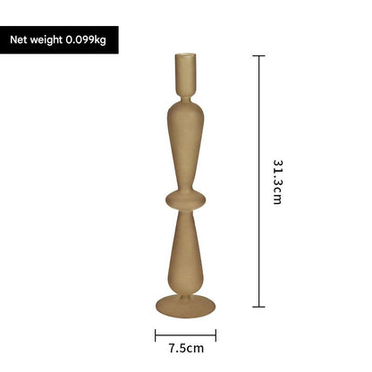 Candelabro de vidrio, candelabro decorativo, vela de cumpleaños, decoración