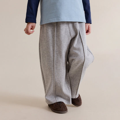Kids' Junior Straight Center Pintuck Sweatpants