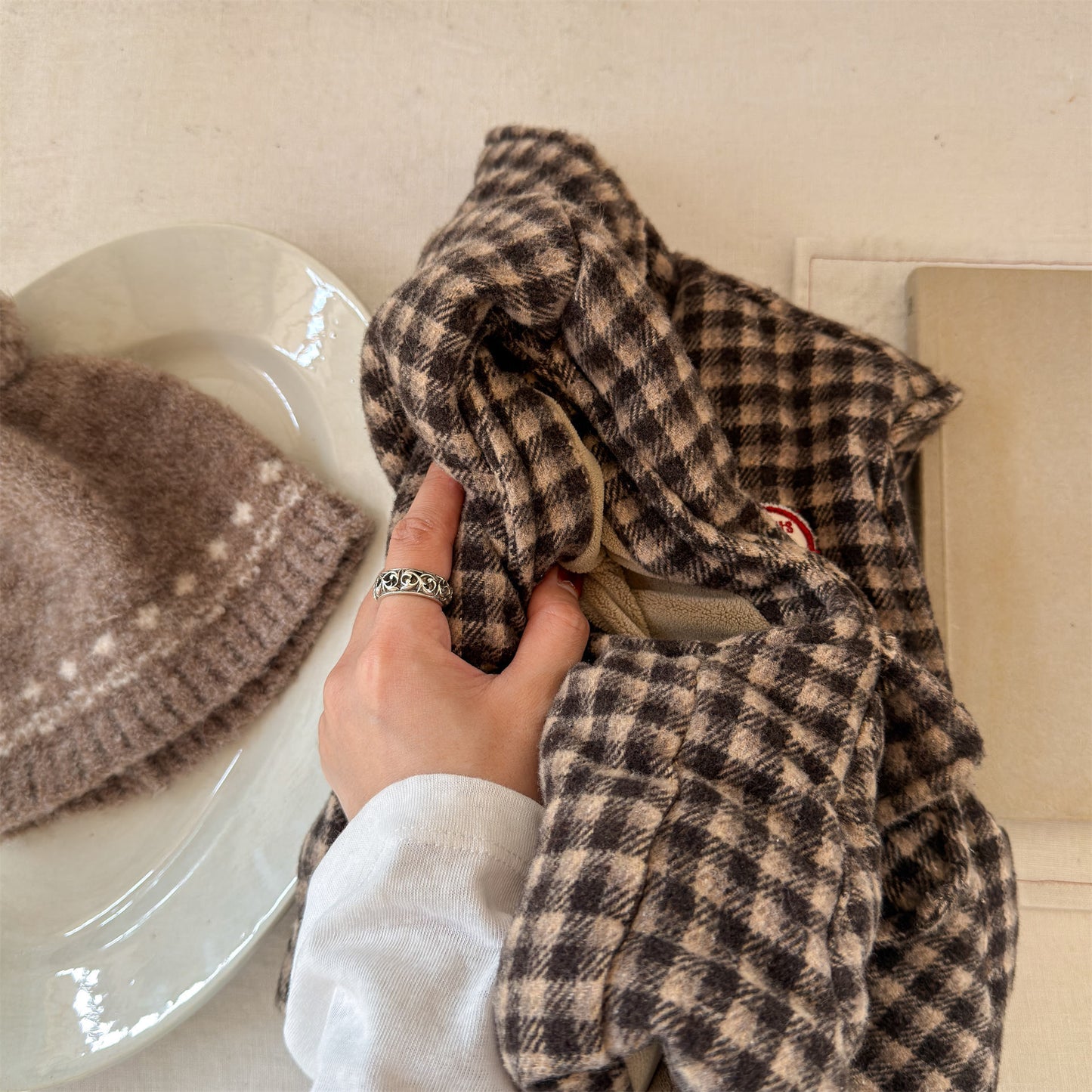 中綿ベスト 裏フリース フィッシャーマンベスト アウター【mh0011905】